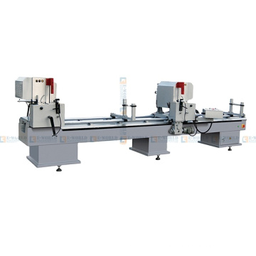 Factory 10th anniversary discount! simple operation Aluminum Pvc Upvc Window Making Double Head Miter Saw Machine